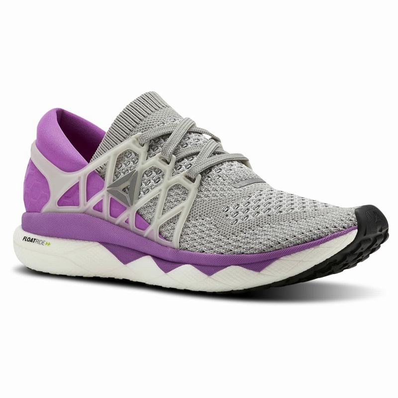 Reebok Custom Floatride Run Bežecké Tenisky Damske - Siva/Nachový/Biele FO7404LN